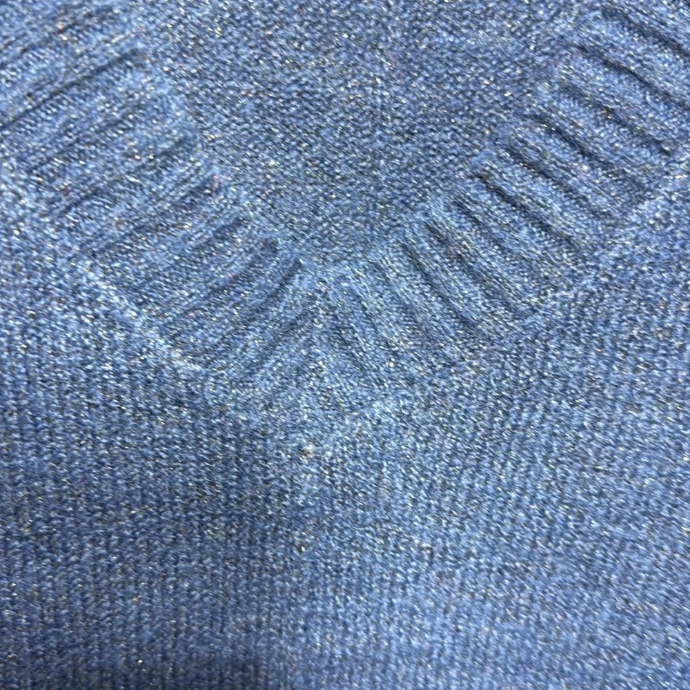 Terra & Sky Women's Deep Blue V-Neck Sweater New With Tags Size 3X